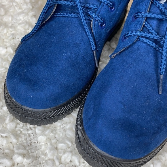 SQL Fur Blue Boots Size 40 - Picture 4 of 10